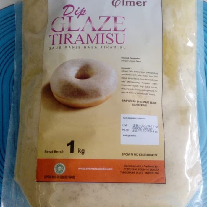 

Dipglaze Elmer tiramisu1kg pouch