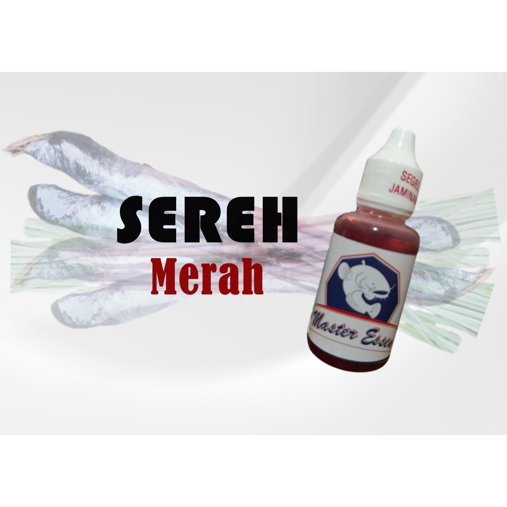 Essen Sereh Merah - Essen Sereh Oplosan - Essen Sereh Ikan Mas - Essen Sereh Wangi - Master Essen