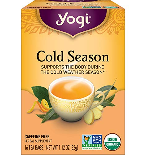

Teh Yogi Tea Cold Season Support The Body Cold Weather Season 16 x 2 Gram