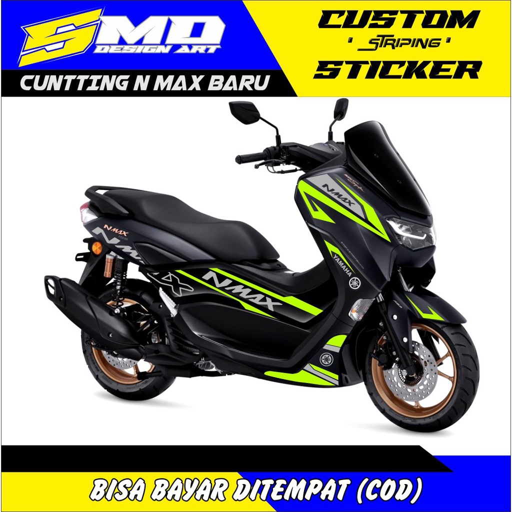 STIKER CUTTING NMAX BARU 2020 VARIASI STRIPING