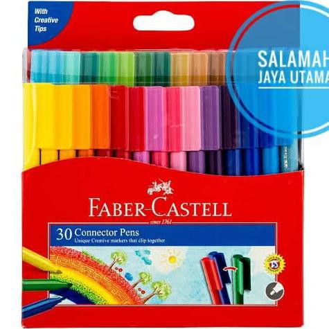 

PROMO Connector Pen 30 Warna Faber Castell