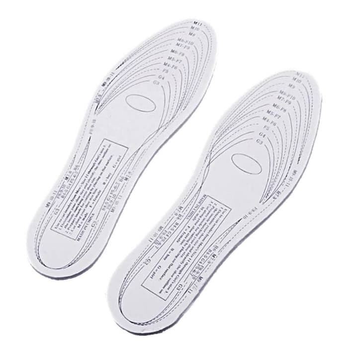 Memory Foam Insole sol alas sepatu bantalan lembut