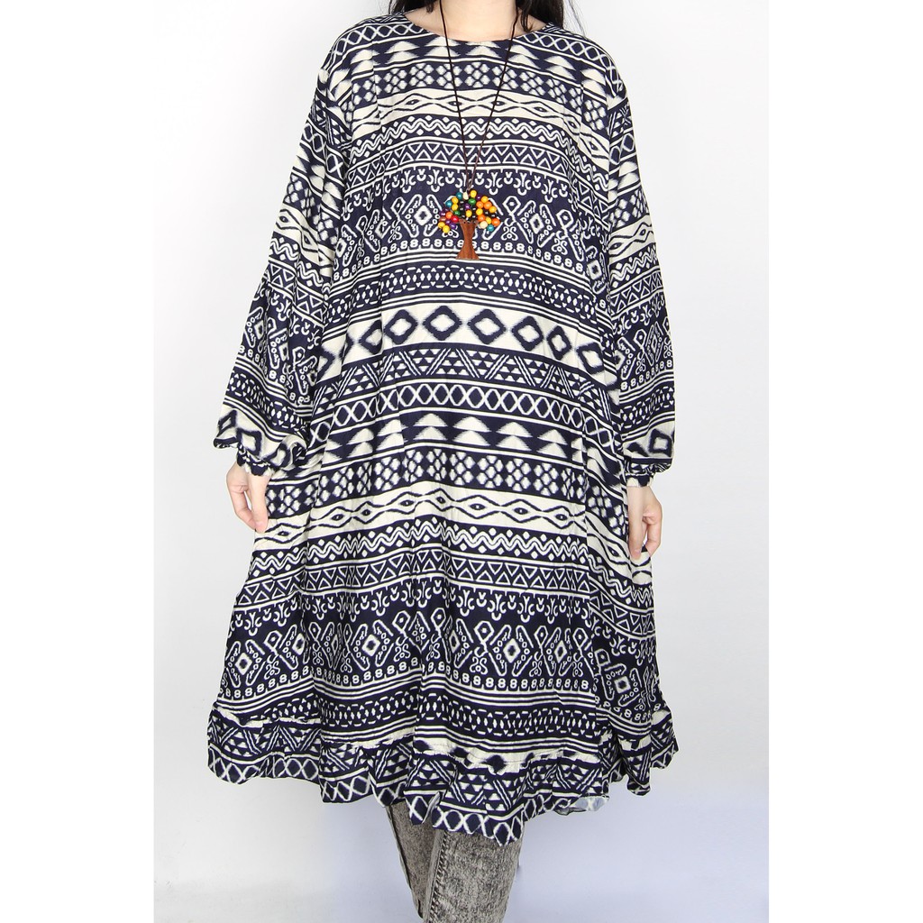 Maliju Tunik Jumbo Rempel Katun - A3519