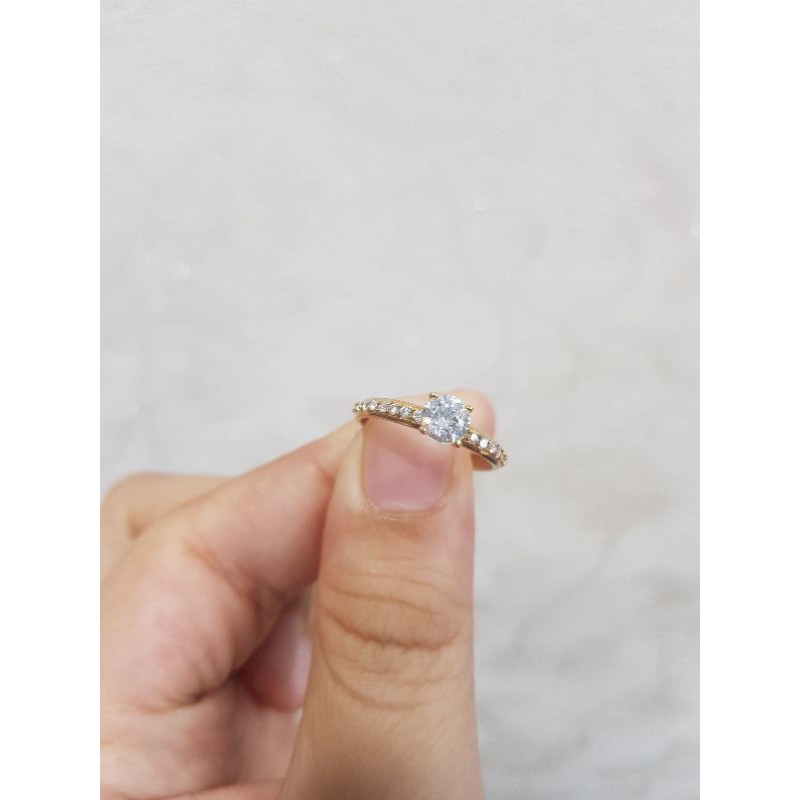 CINCIN SOLITAIRE LISTRING MODEL DIAMOND