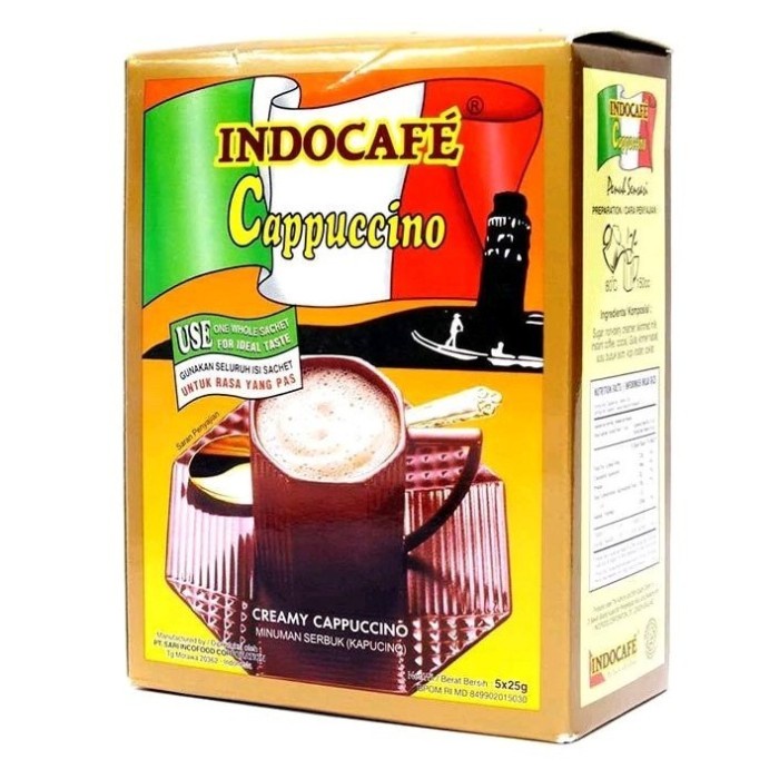 

[Millenials Mall] Indocafe Cappucino Box 5X25G