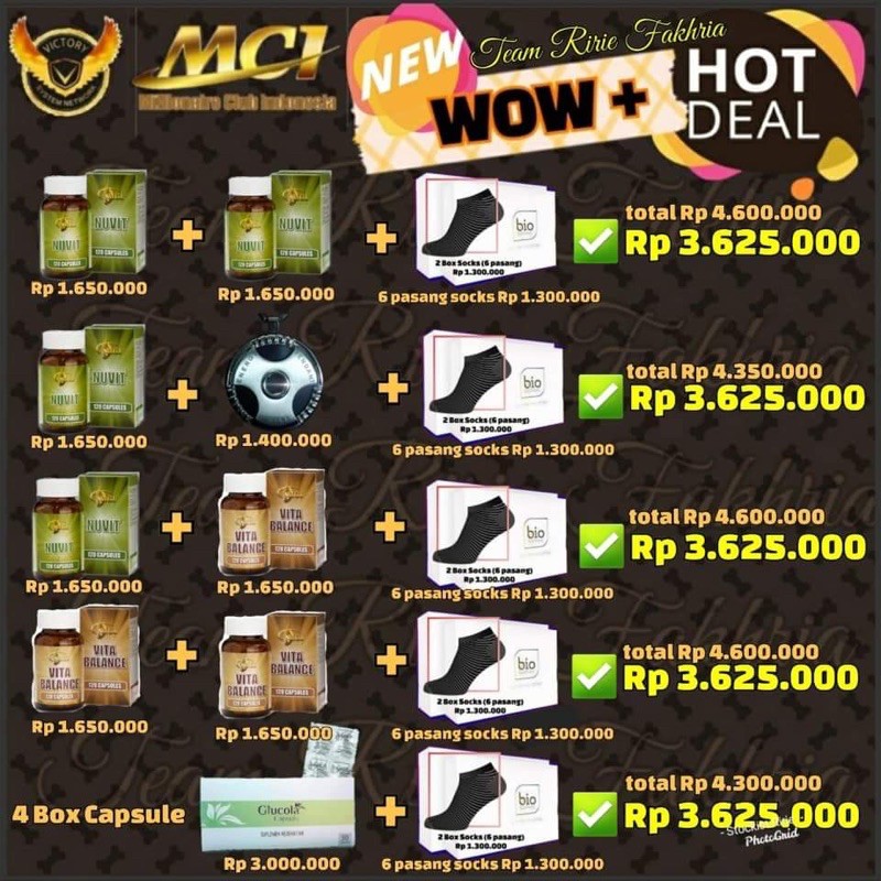 

SEHAT CANTIK MCI FREE GIFT❤️