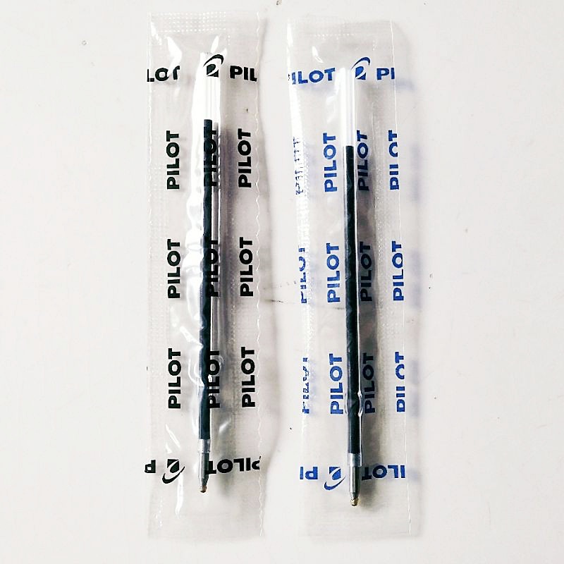 

REFILL BALLPOINT PILOT BPRK-10M RJFS-3 2 pcs ISI ULANG CETEK HITAM BIRU BISA REFILL ISI ULANG PENA PEN PULPEN BALLPEN GROSIR LUSIN ECER MURAH