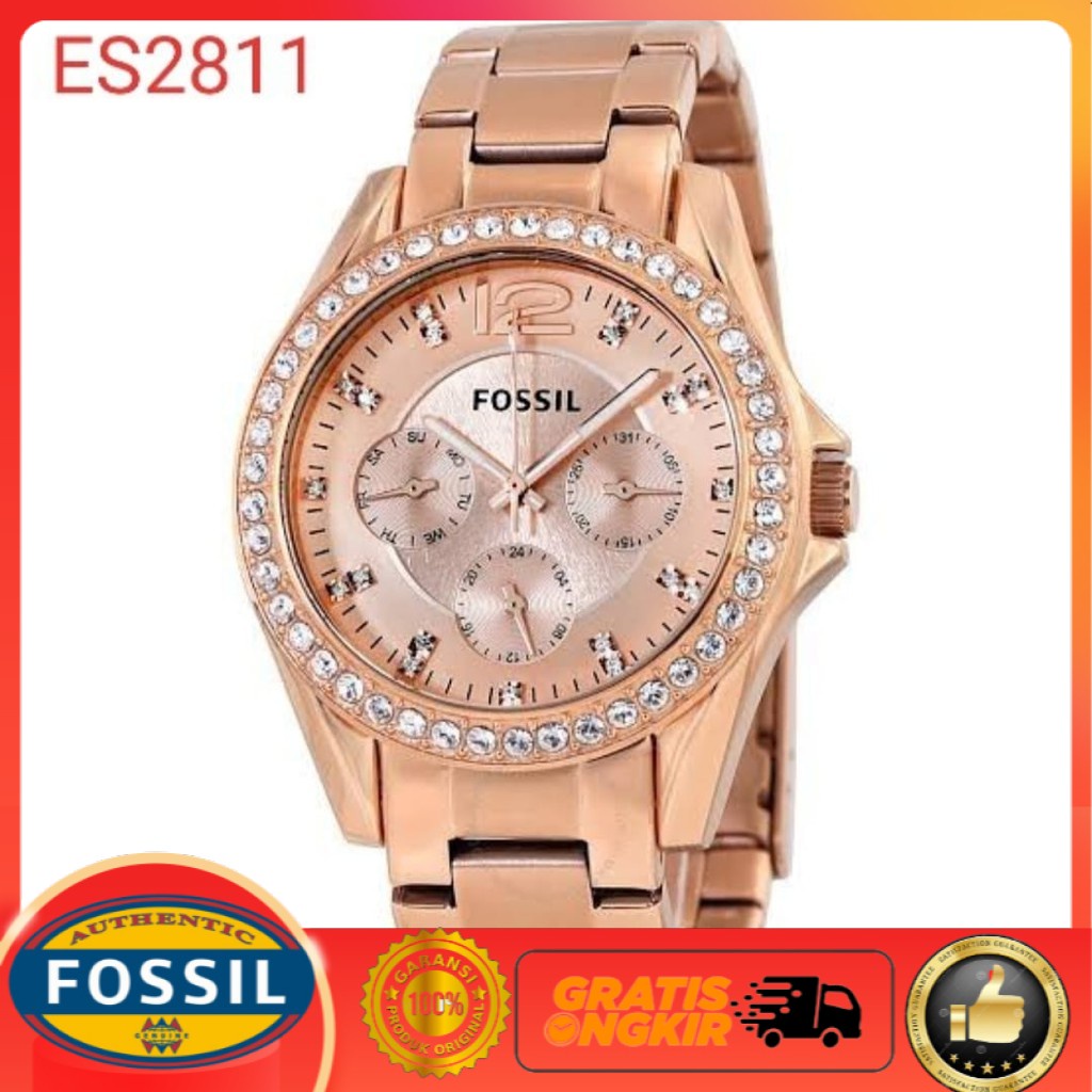 JAM ORIGINAL FOSSIL WANITA ES 2811