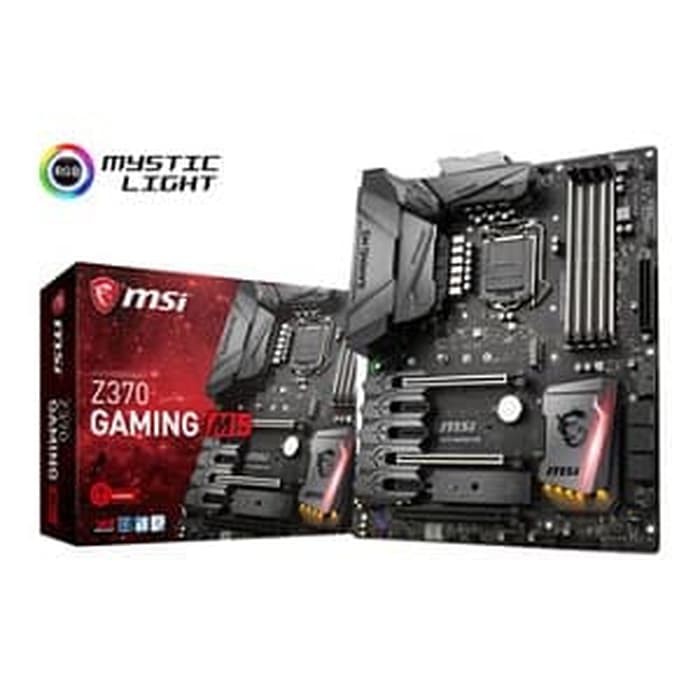 MSI Z370 GAMING M5 SOCKET 1151 COFFEELAKE MOTHERBOARD