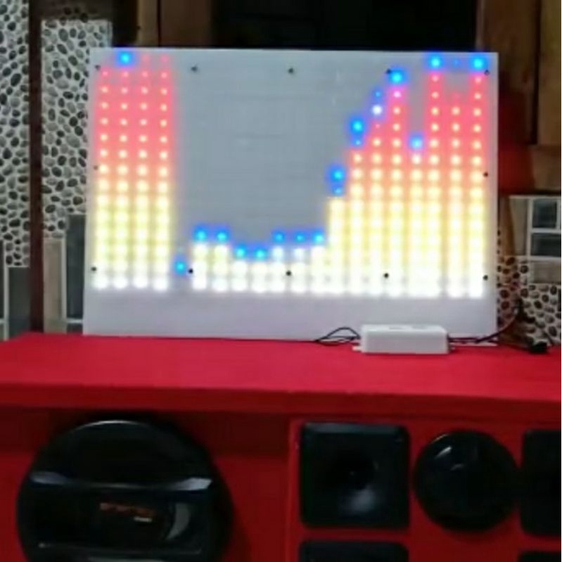 spektrum analizer RGB led