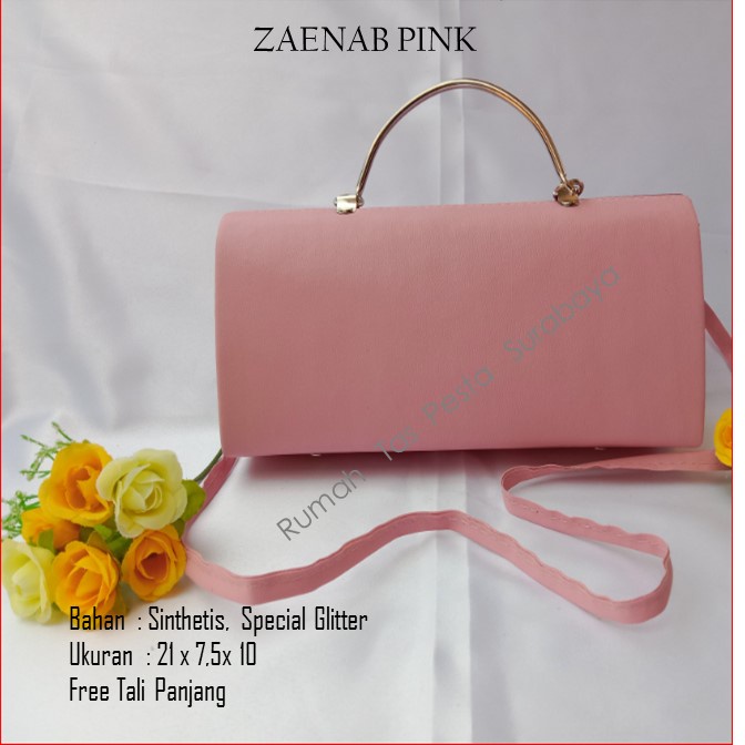 Tas Etnik,Tas Kekinian,Tas Satin,ZAENAB PINK