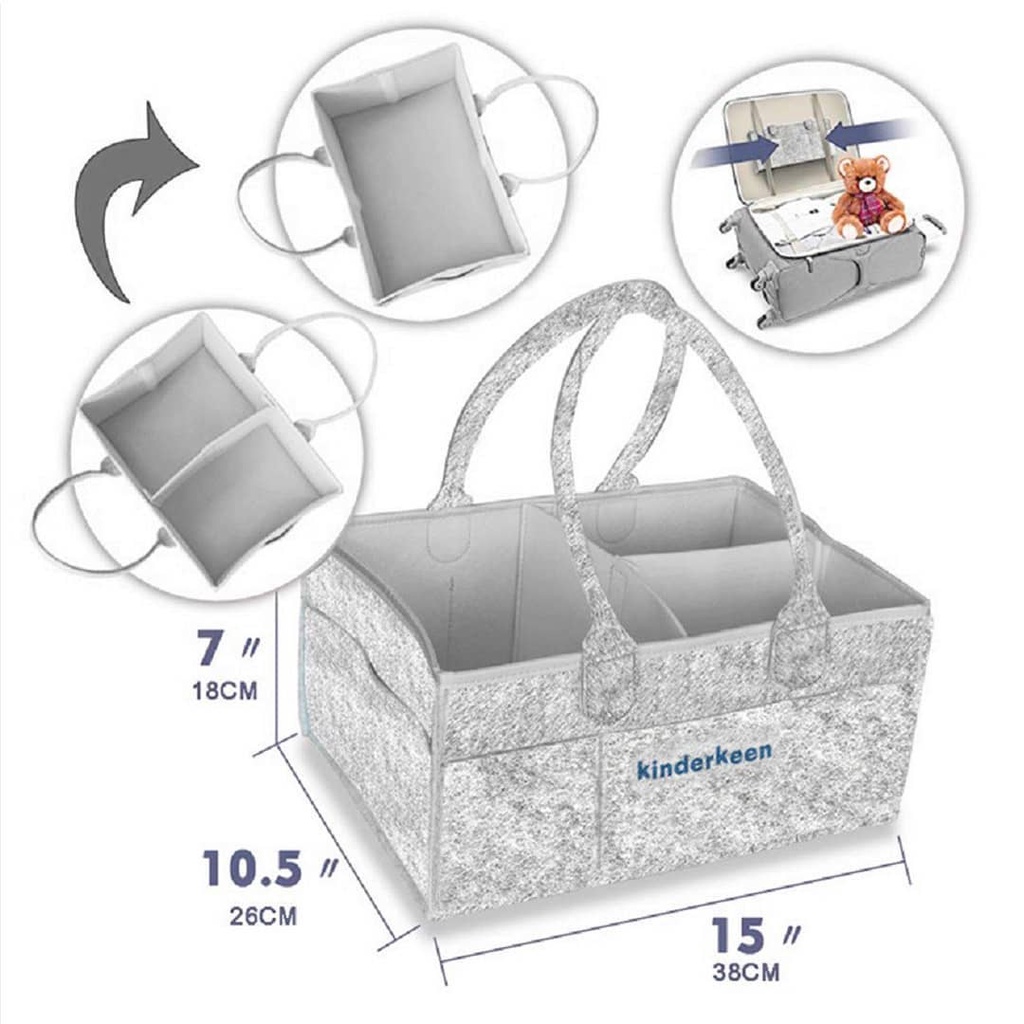 Kinderkeen - Multipurpose Caddy Bag / Tas Organizer