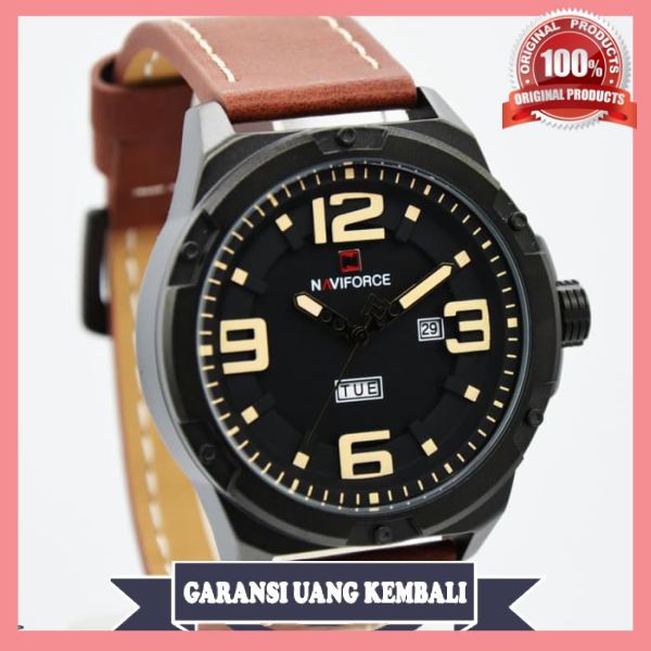 Jam Tangan Pria Naviforce NF9100MB Garansi 1 Tahun Elegan