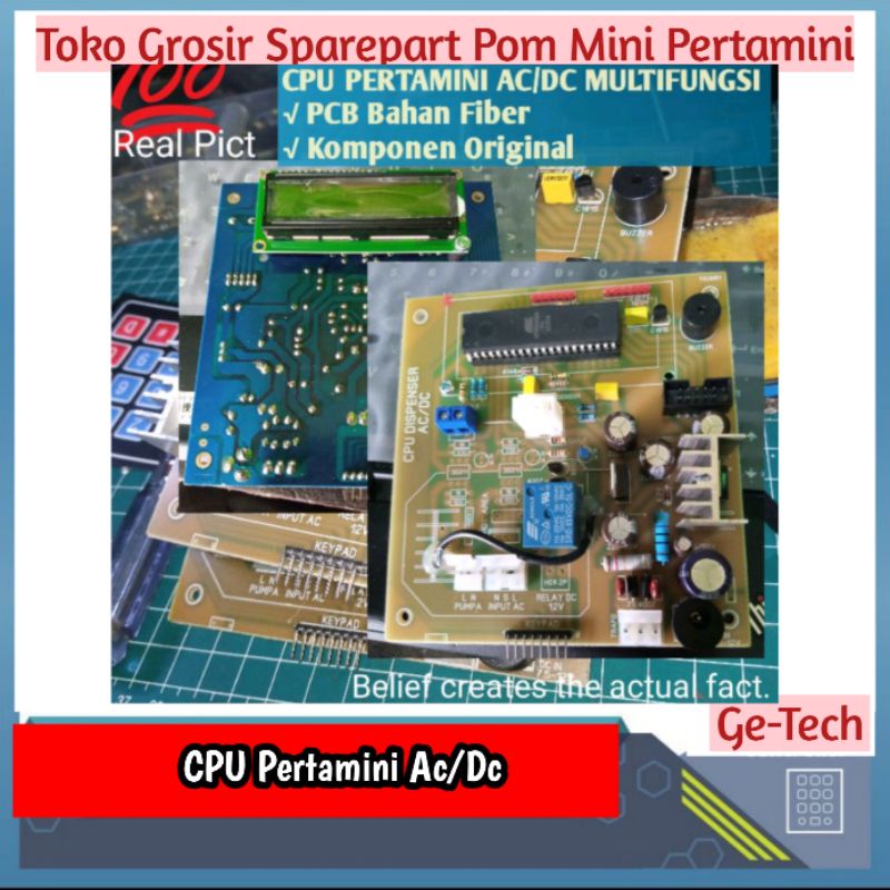 Original CPU Pom Mini AC/DC Digital IC Atmega 16/32 Program Versi Terbaru