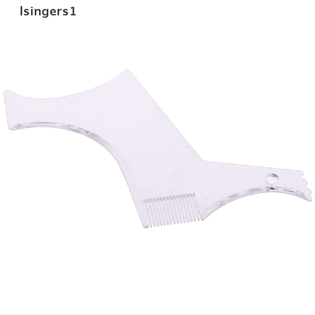 (lsingers1) Sisir Transparan Pembentuk Jenggot Pria