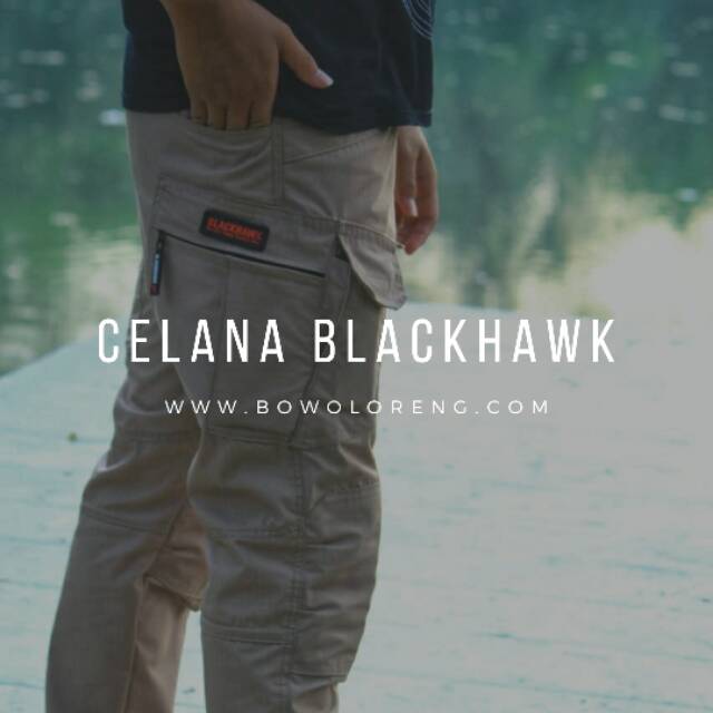 PROMO TERLARIS Celana panjang tactical blackhawk