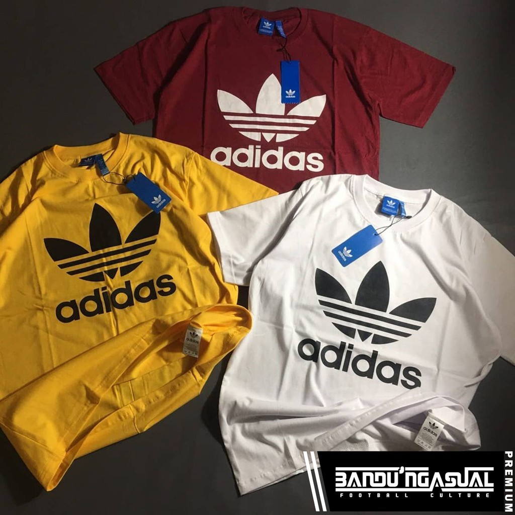 T-SHIRT "ADIDAS" BIG LOGO (RED-YELLOW-WHITE)