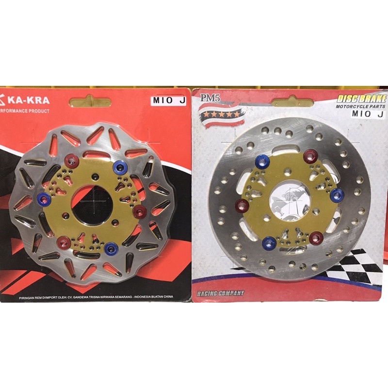 CAKRAM DEPAN MIOZ-MIOM3-FINO-MIOJ-MIOGT-XRIDE NEW 125-MIOGT-SOULGT-XEONGT-GEAR125-FAZZIO-MIOS CAKRAM DEPAN BAUT LUBANG 3