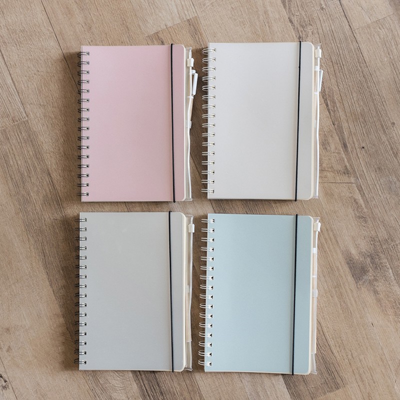 

Original Pastel Spiral Mixed Notebook A6 & A5 (Buku Tulis)