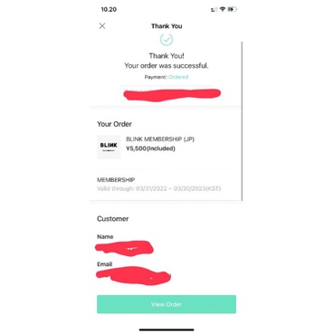 SHARING BLACKPINK MEMBERSHIP JAPAN