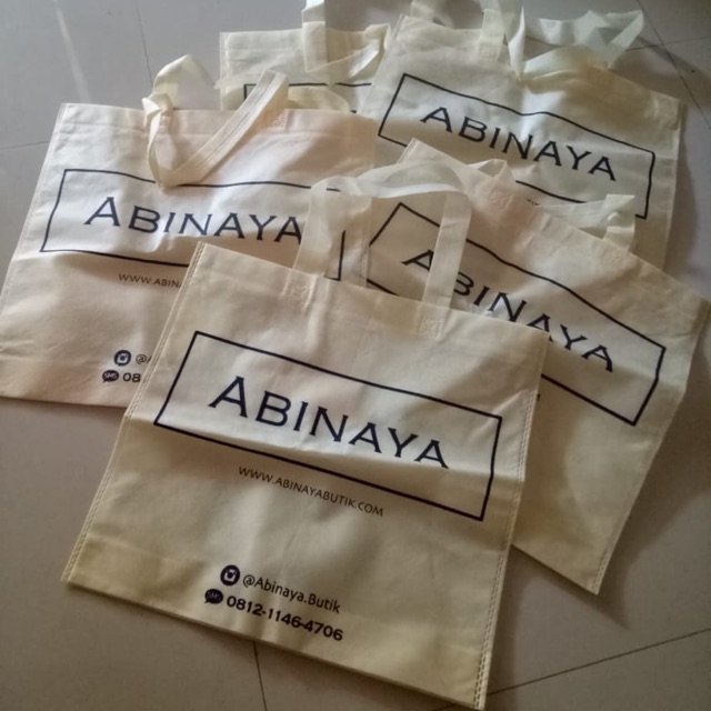 Tas abinaya butik / reusable bag abinaya butik