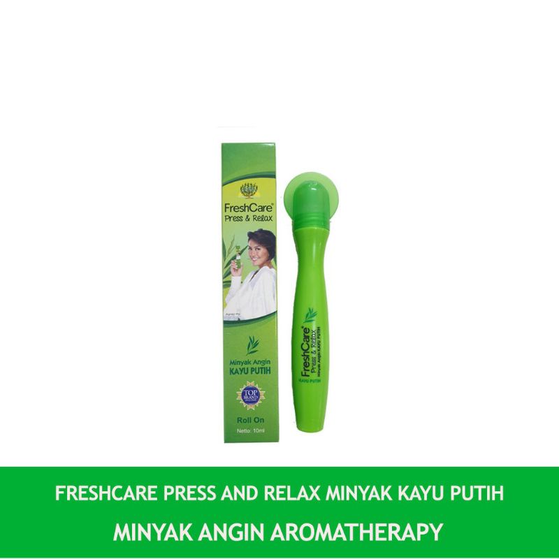 Fresh Care Press &amp; Relax Eucalyptus Minyak Kayu Putih Aromaterapi 10 ml / Freshcarea Strong