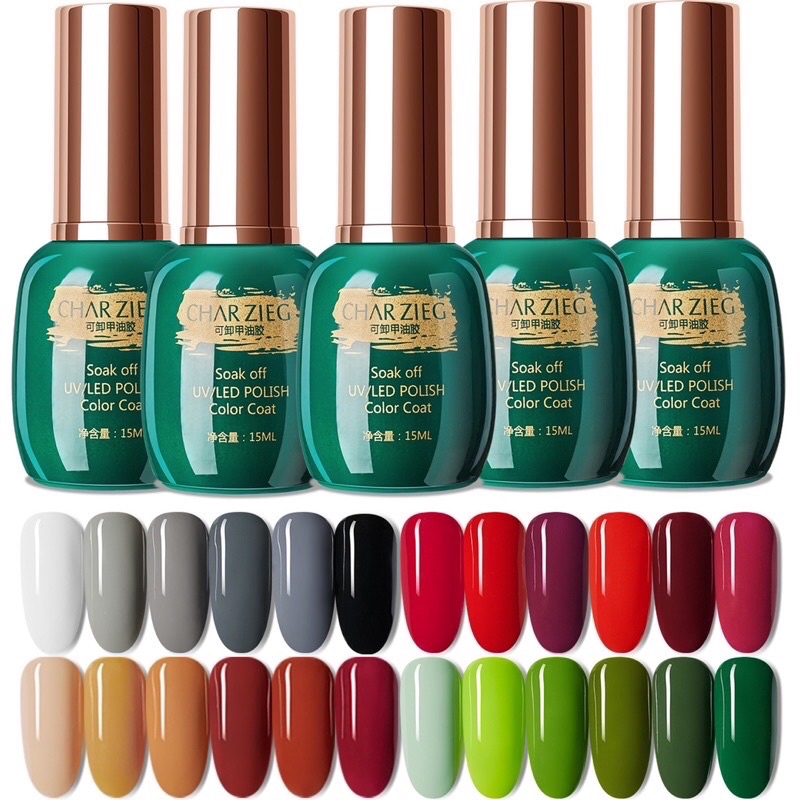 Charzieg Nail Gel Polish 15 ml (1-50)