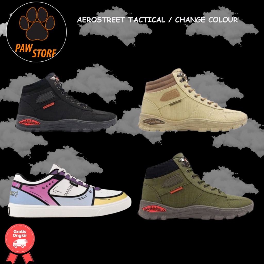 ( ORIGINAL ) Aerostreet 2D Change Colour / Aerostreet Tactical Series