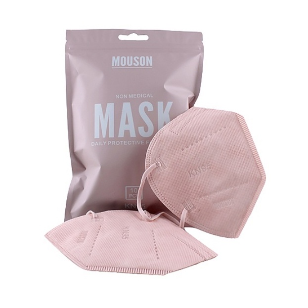 Masker KN95 Mouson - 5Ply Daily Protective Face Mask 1Pack Isi 10pcs (ada embos merk mouson)