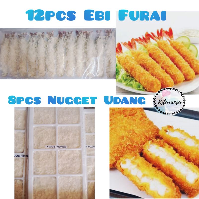 EBI Furai/Nugget Udang/Ebi Furay/Ebi Katsu/Ebi Furai 12/Bento