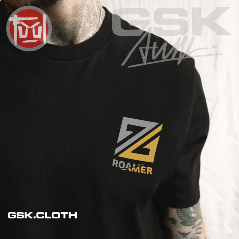 KAOS ROAMER DISTRO ORIGINAL GSK MLBB T-SHIRT MOBILE LEGENDS UNISEX