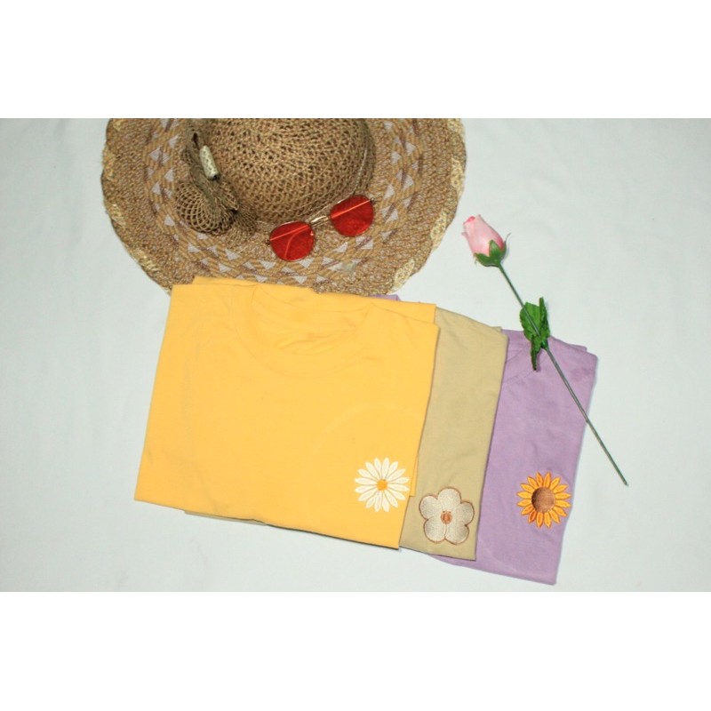 Flower Oversized T-shirt Lilac