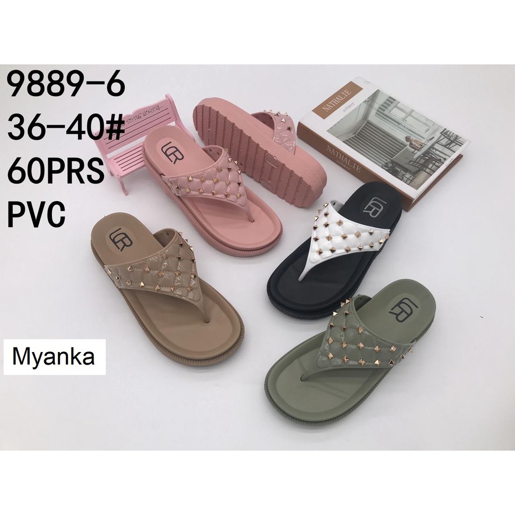 Myanka Jelly Sendal Korea Platform Stud Yaya