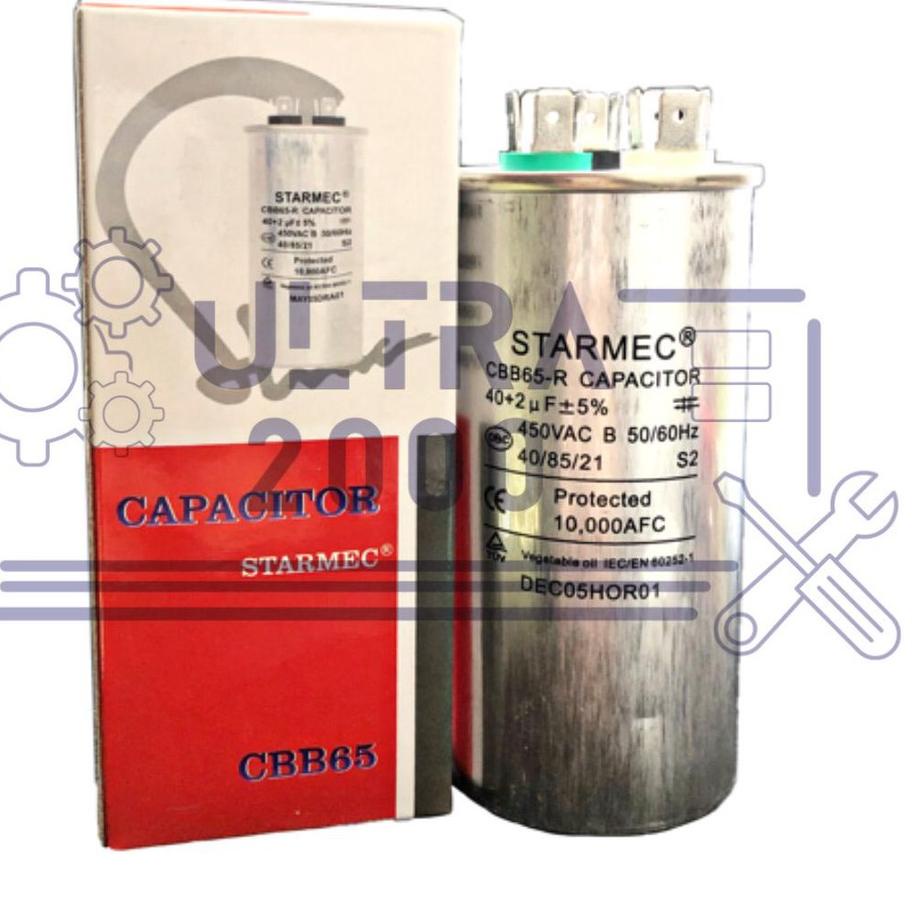 Capasitor 40uf + 2uf / KAPASITOR AC 40uf + 2uf