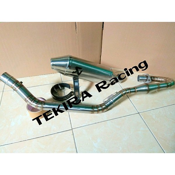 DSA  Knalpot Akrapovic Titan Honda CRF150L CRF 150 150L 150R CRF150 CRF150R CRF 150L Fullset Leher