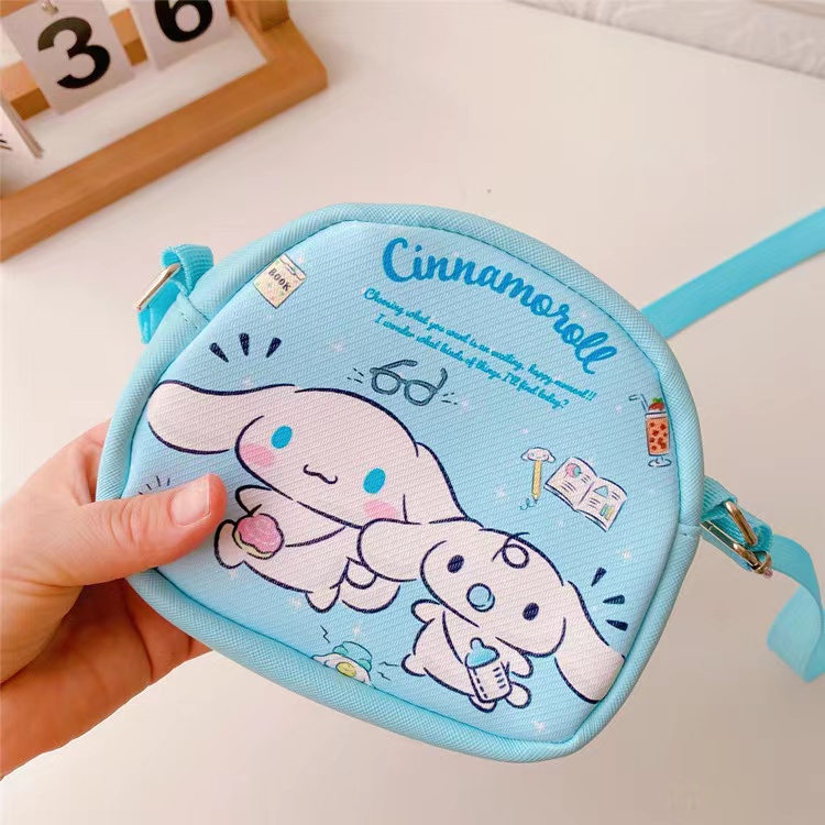 Tas selempang sanrio TU074 kitty melody cinamoroll kuromi anak perempuan paud sd sling bag