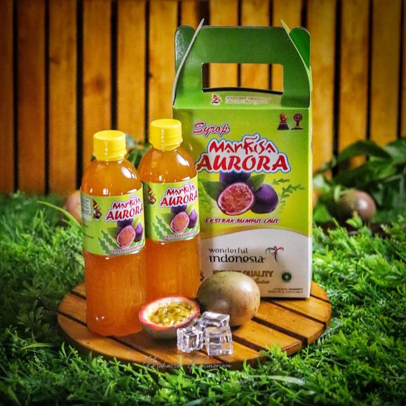 

Sirup Markisa Asli Aurora Makassar Dus isi 2x500ml | Markisa Makassar Aurora | Oleh-oleh khas Makassar Sulawesi Asli Markisa Premium Aurora