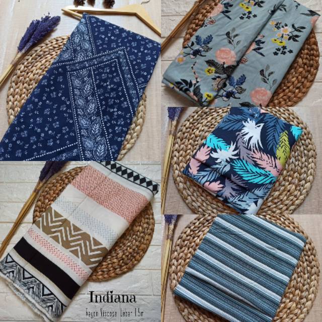 KAIN RAYON MOTIF harga 0 5meter Shopee Indonesia KAIN RAYON MOTIF harga 0 5meter Shopee Indonesia