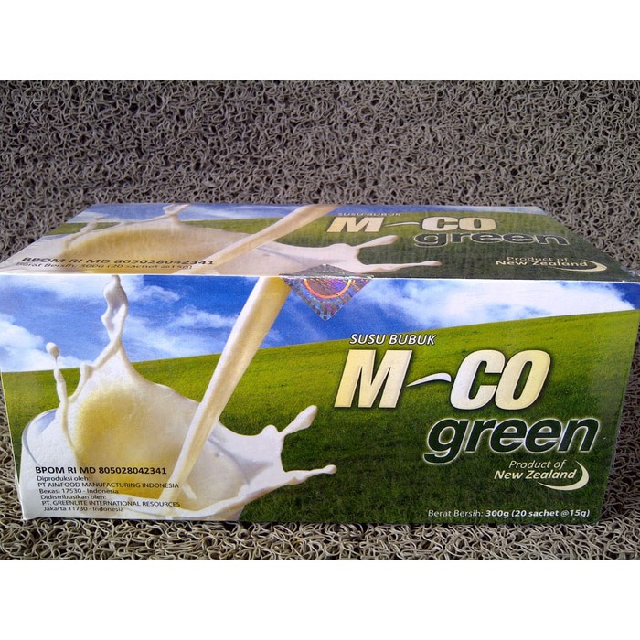 

Sale SUSU MCO GREEN COLUSTRUM - M'CO- M CO- M-CO KOLUSTRUM- FORTICO- IGCO Paling Laris