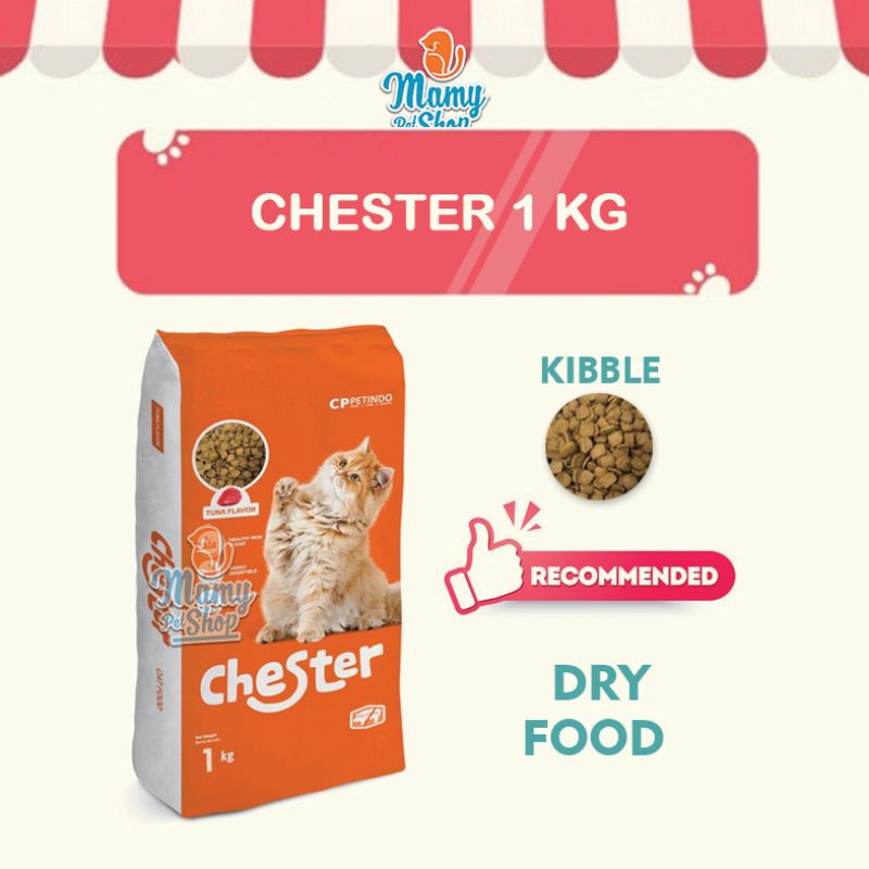 CHESTER PAKAN KUCING 1 KG