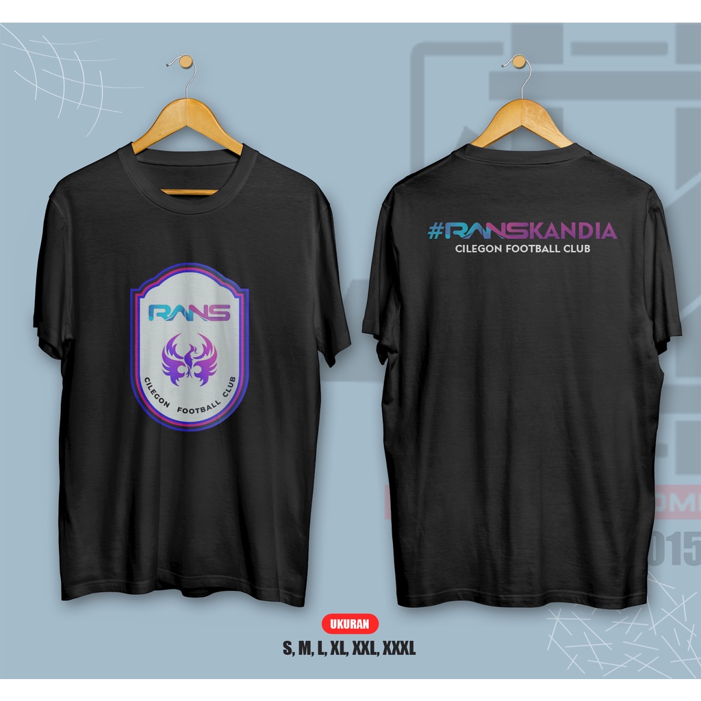 MEGBALLHOME - KAOS RANS CILEGON FC LENGAN PENDEK COTTON COMBED 30S DTF