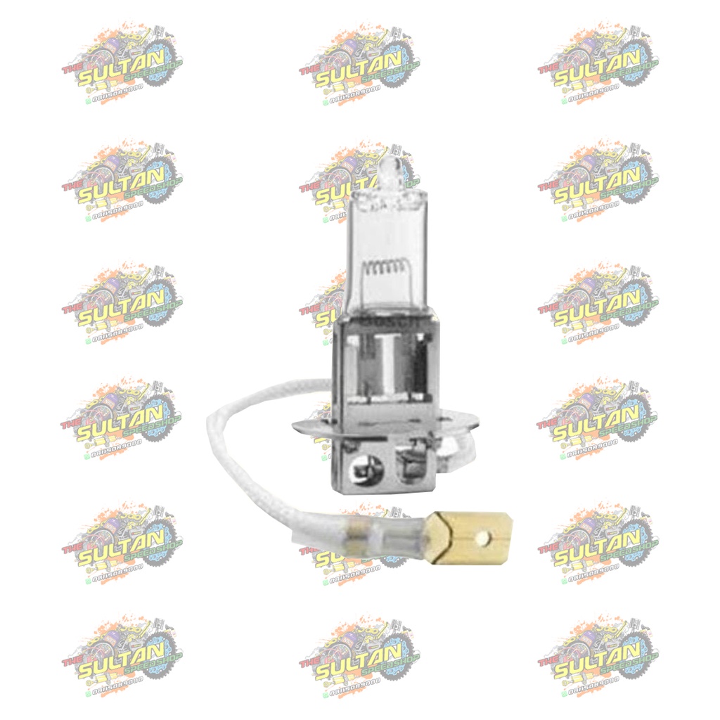 BOHLAM LAMPU DEPAN HALOGEN H3 12V 55W 100W