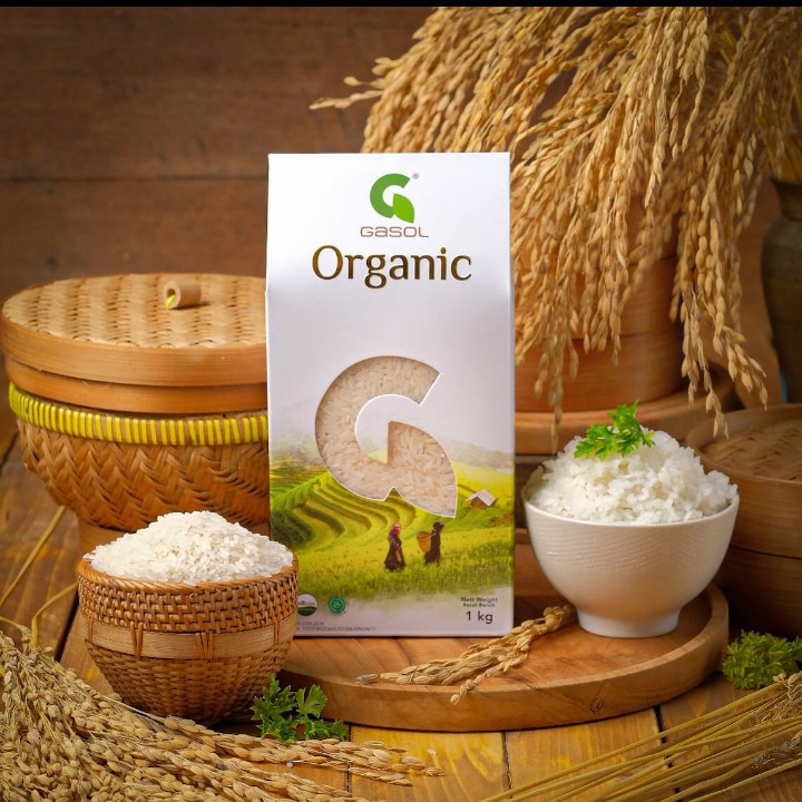 

anakasi BERAS PUTIH ORGANIK GASOL ORGANIC BERAS PUTIH ISI 1KG