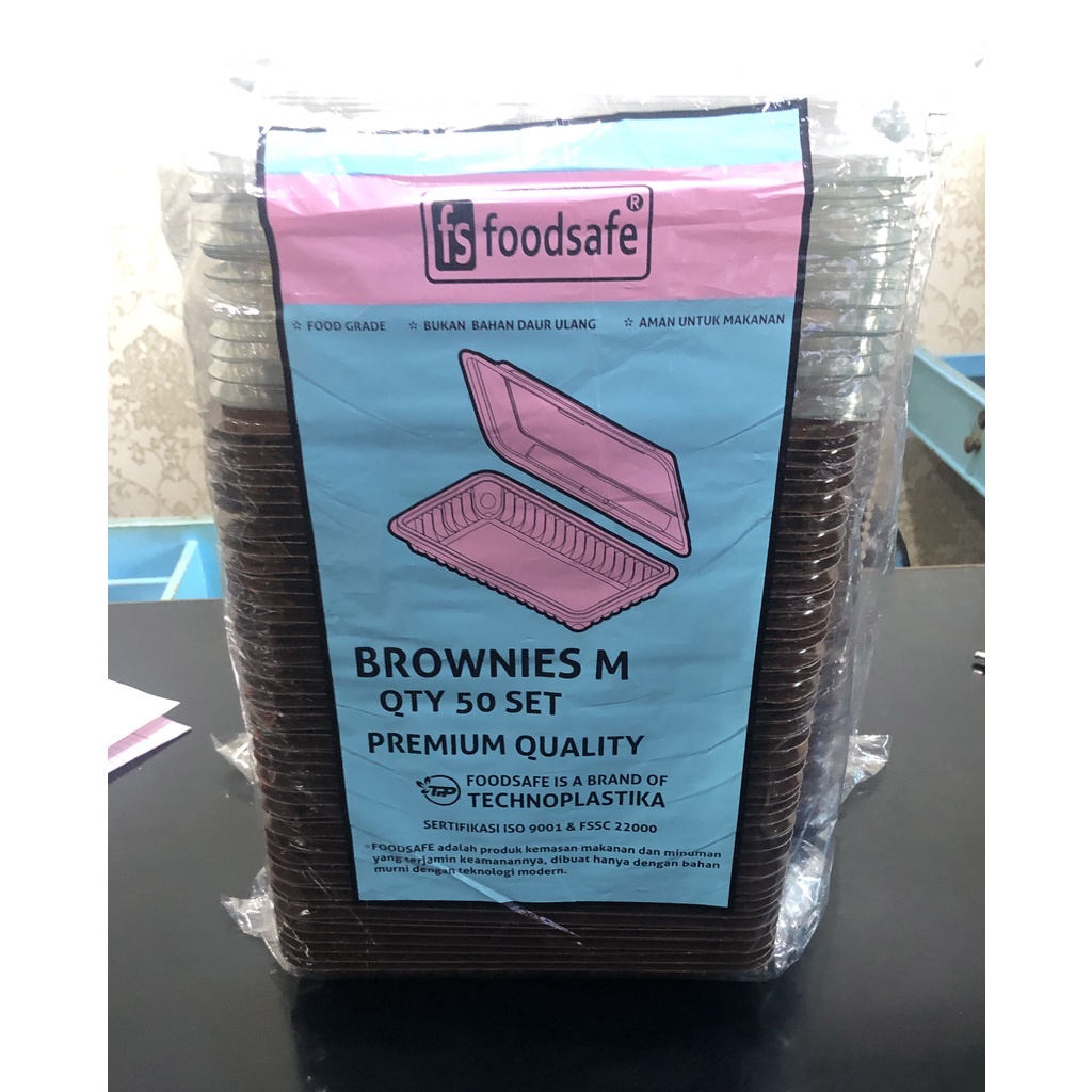 Mika brownies / Box mika brownies / kotak brownies / mika kue kotak