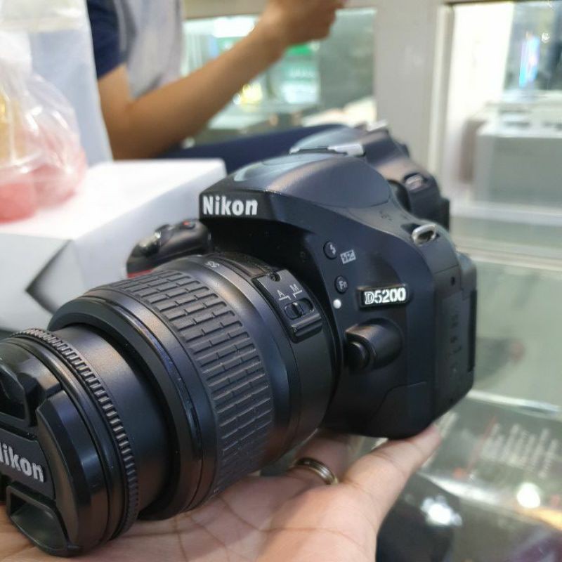 kamera nikon d5200 kit bekas mulus bukan canon 600d