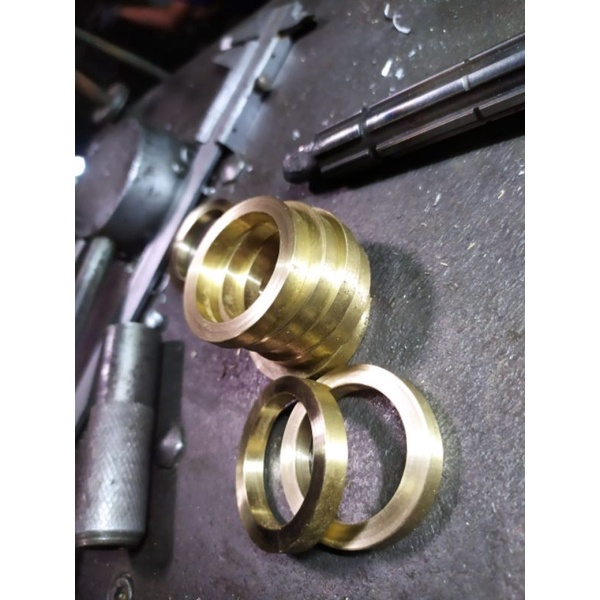 paking knalpot satria 2 tak bahan kuningan