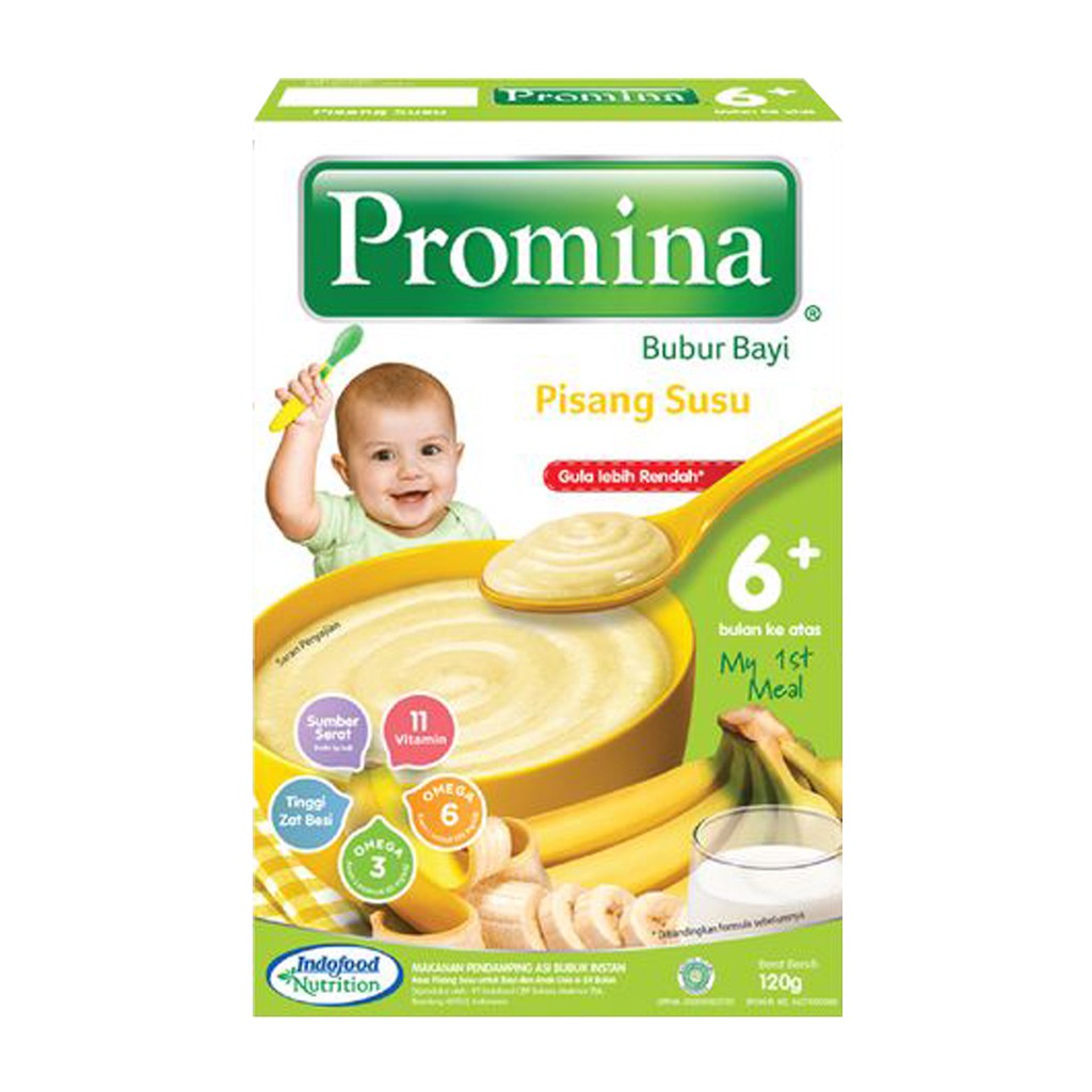 Promina Bubur Bayi Pisang Susu 6M+ 120g