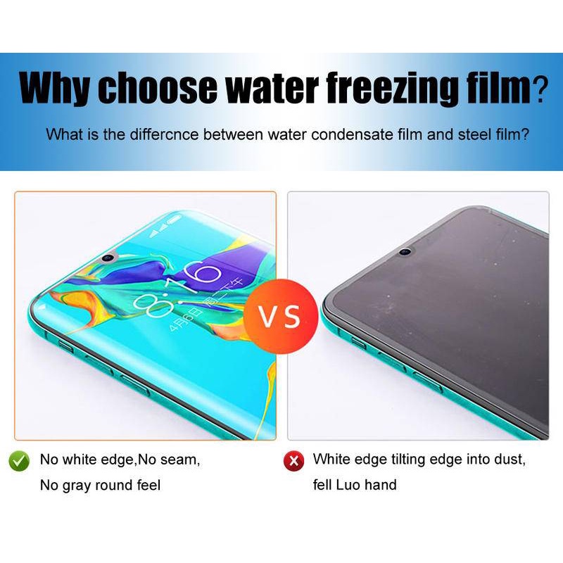 2 PCS Hydrogel Screen Protector for Vivo Y52 Y72 Y20 Y30 Y50 Y31 Y1S Y70 V21 V20 V11 V17 X60 X50 Soft Film Protective Not Glass