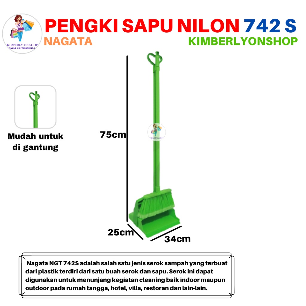 Pengki Sapu Nilon 742 S Nagata