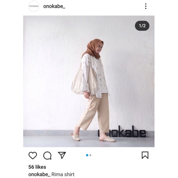 Onokabe Rima Shirt Preloved